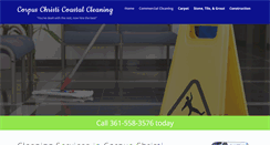 Desktop Screenshot of callcoastalcleaning.com